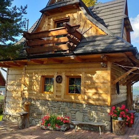 Goralski Domek Z Kominkiem - Highlander Wooden House 무르자시츨 외부 사진