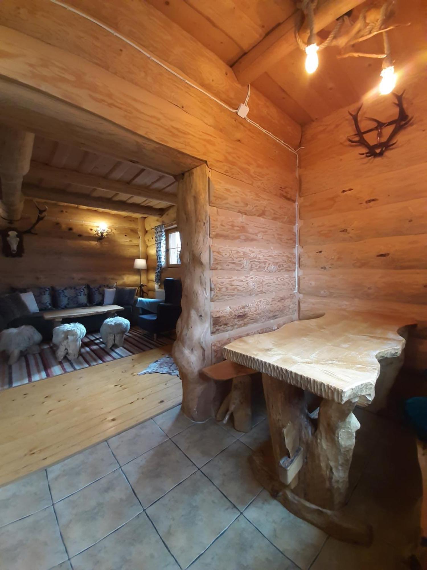 Goralski Domek Z Kominkiem - Highlander Wooden House 무르자시츨 외부 사진
