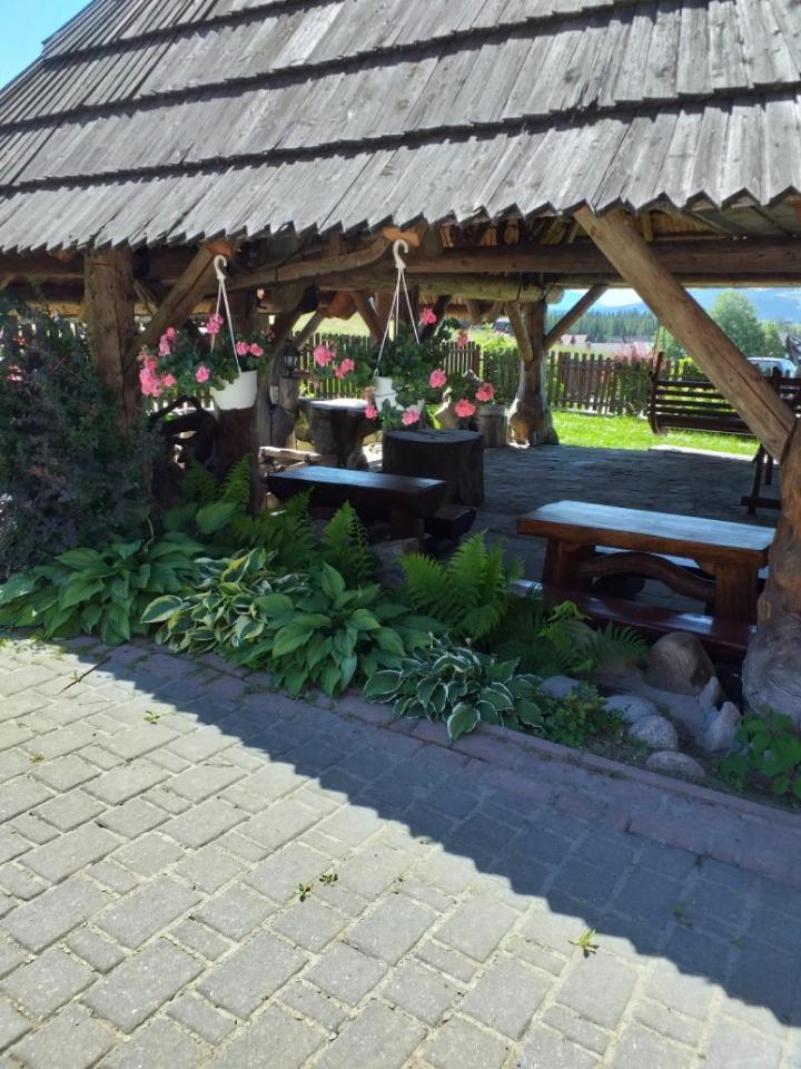 Goralski Domek Z Kominkiem - Highlander Wooden House 무르자시츨 외부 사진