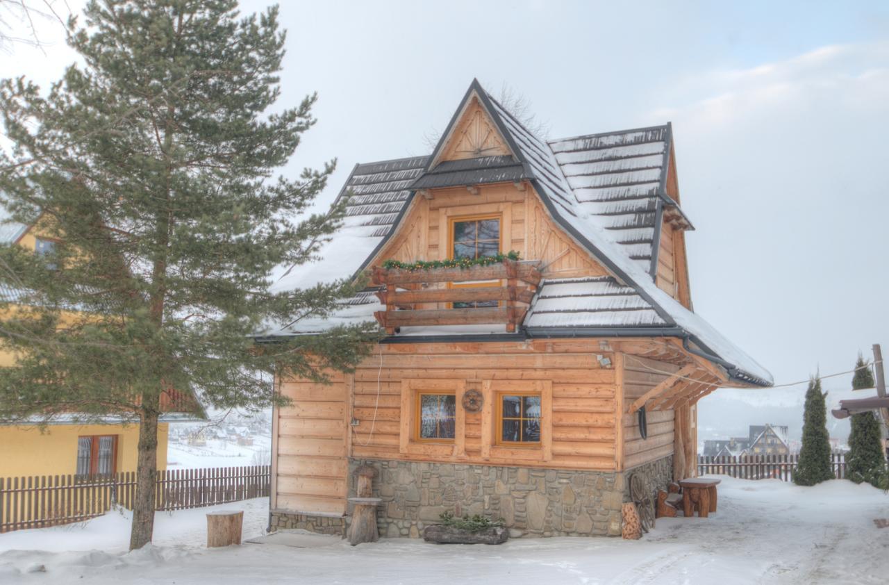 Goralski Domek Z Kominkiem - Highlander Wooden House 무르자시츨 외부 사진