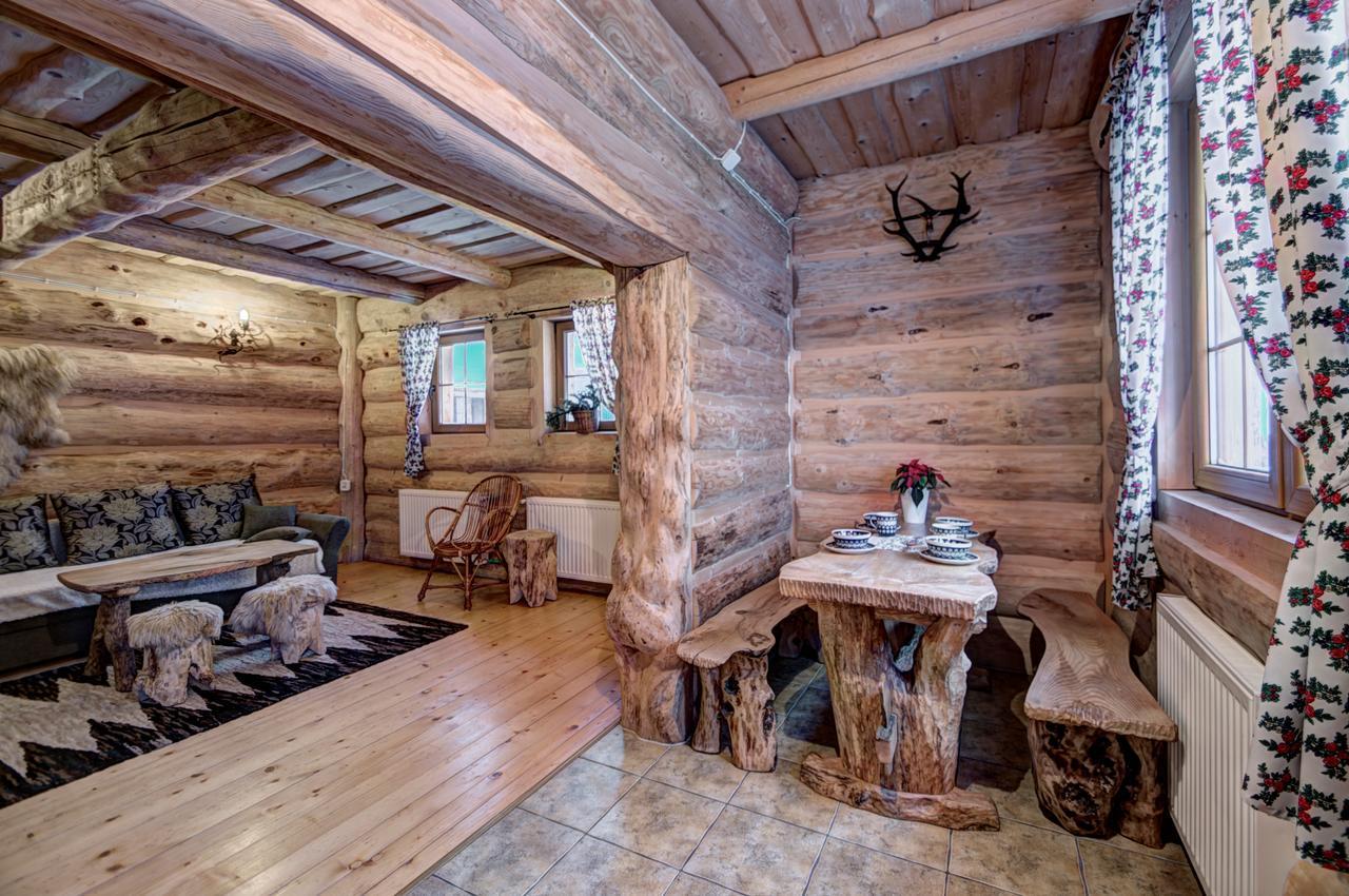 Goralski Domek Z Kominkiem - Highlander Wooden House 무르자시츨 외부 사진