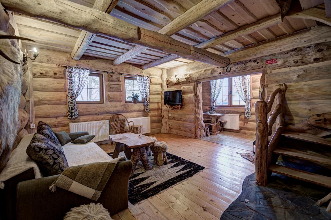 Goralski Domek Z Kominkiem - Highlander Wooden House 무르자시츨 외부 사진