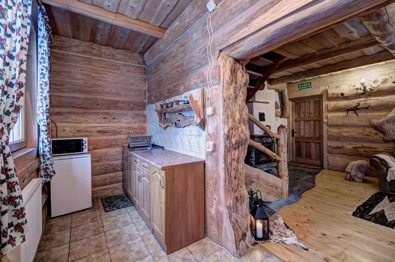 Goralski Domek Z Kominkiem - Highlander Wooden House 무르자시츨 외부 사진